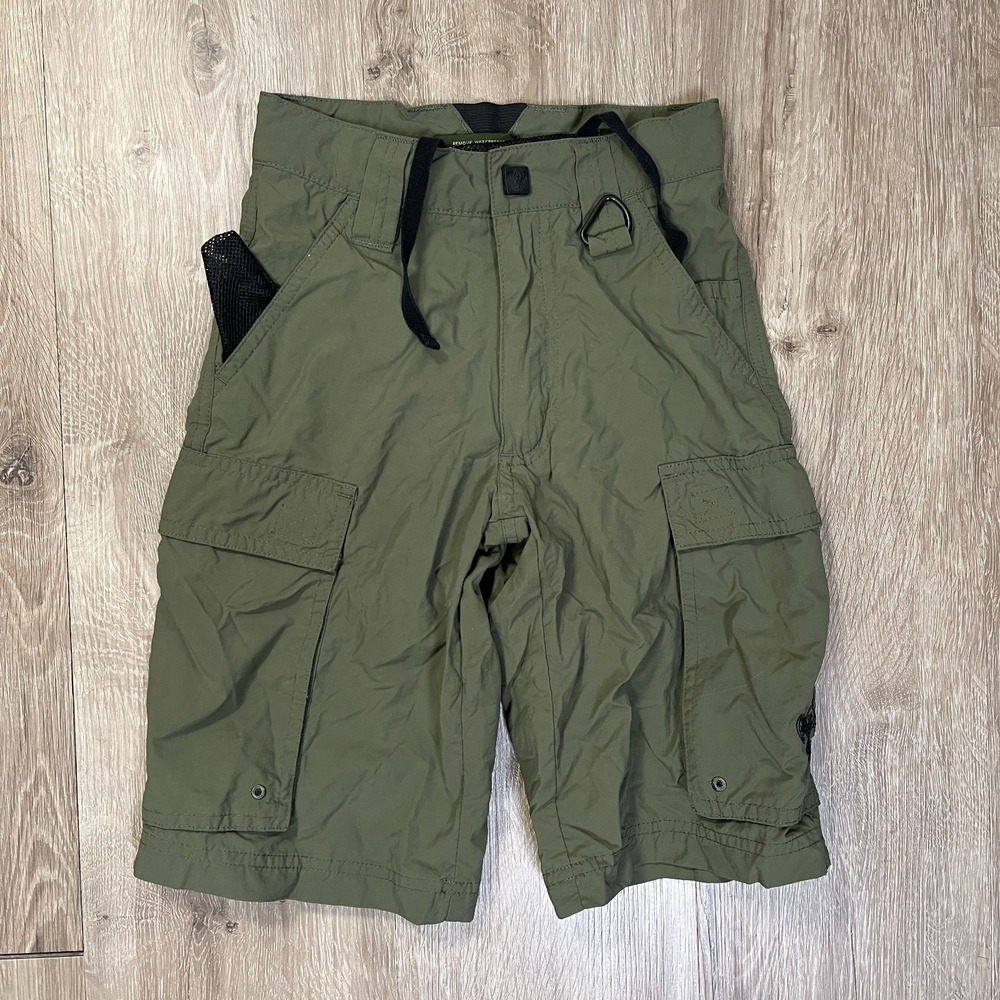 Boy Scouts of America Centennial Uniform Green Cargo Shorts Youth XS